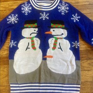 Host Pick 🎉 Tipsy elves Naughty Snowmen Christmas Sweater Sz XS